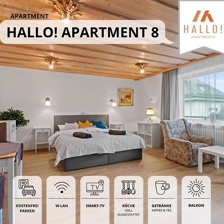 Sehr Gemuetliche Ferienwohnung In Bester Lage Mit Grossem Sonnenbalkon L Innenstadtnaehe L 1 Minute Zum Bahnhof L Kueche L Tv L Free-Wlan L Willkommen Im Hallo!-Apartment 8 باد ووريشهوفن المظهر الخارجي الصورة