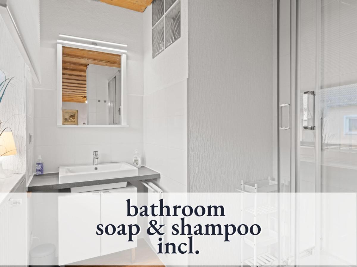 Sehr Gemuetliche Ferienwohnung In Bester Lage Mit Grossem Sonnenbalkon L Innenstadtnaehe L 1 Minute Zum Bahnhof L Kueche L Tv L Free-Wlan L Willkommen Im Hallo!-Apartment 8 باد ووريشهوفن المظهر الخارجي الصورة